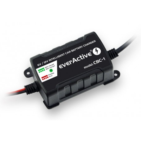 Avtomatski polnilnik akumulatorjev za 6V / 12V akumulatorje everActive CBC-1 v2