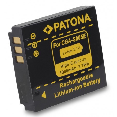 Baterija za Panasonic CGA-S005 CGA-S005E S005 E/1B DMW-BCC12