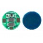 1S PCB BMS zaščita ø16mm x 0.8mm (okrogla)