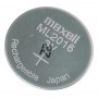 ML2016 Li-Mn Maxell 3V 25mAh polnilna gumb baterija