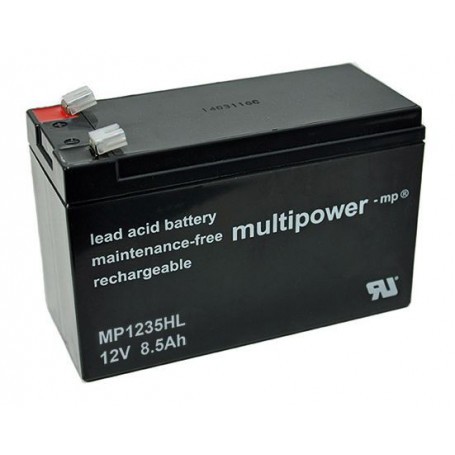 Multipower MP1235H-L 12V 8.5Ah