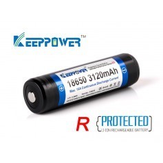 Keeppower R 18650 3120 mAh 3.7V Li-Ion PCM