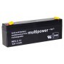 Multipower MP2.2-12 12V 2.2Ah