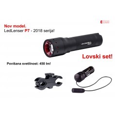 LedLenser P7 LOVSKI SET (2018 izvedba)