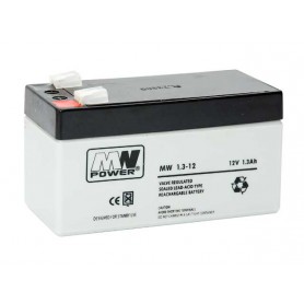12V 1.3Ah AGM akumulator MWS 1.3-12