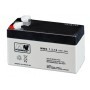 12V 1.3Ah AGM akumulator MWS 1.3-12