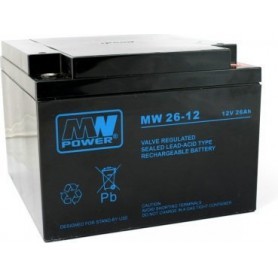 12V 26Ah AGM akumulator MW 26-12
