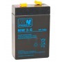 6V 3Ah AGM akumulator MW 3-6
