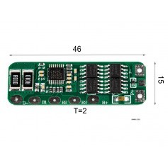 4S PCB BMS zaščita