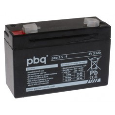4V 3.5Ah AGM svinčen akumulator PBQ