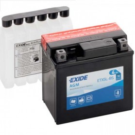 Exide YTX5L-BS 12V 4Ah moto akumulator