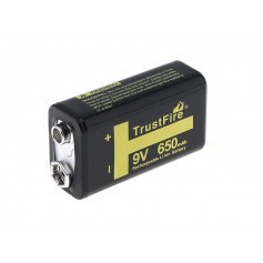 Trustfire 9V 6LR61 650 mAh Li-Polymer baterija