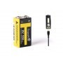 Trustfire 9V 6LR61 USB (7.4V) 550 mAh Li-Polymer baterija