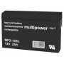 Multipower MP2-12SL 12V 2Ah 4.8mm faston