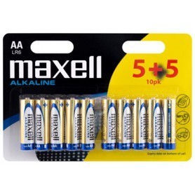 Maxcell LR06 (10 kos) 1.5V Lr06 alkalne baterije
