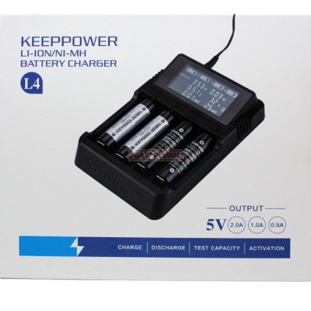 Keeppower L4 Li-Ion / NiMh polnilnik