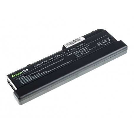 Baterija za Dell Vostro 1310 1320 1510 1511 1520 2510 / 11,1V 6600mAh
