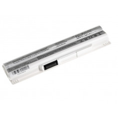 Baterija za MSI Wind U91 L2100 L2300 U210 U120 U115 U270 (white) / 11,1V 4400mAh