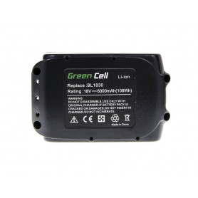 Baterija BL1830 BL1860 za Makita BDF450SFE BTL061RF BTW450RFE 6000mAh